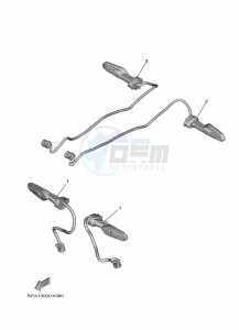 XSR900 MTM890-U (BMS1) drawing FLASHER LIGHT