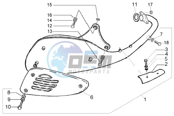 Catalytic silencer