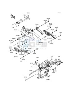 Z800_ABS ZR800BEF FR GB XX (EU ME A(FRICA) drawing Engine Mount