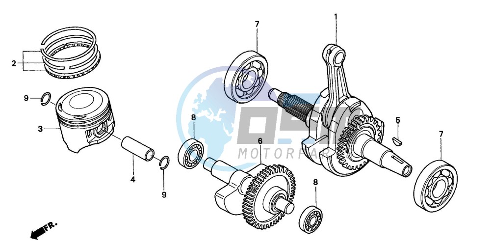 CRANKSHAFT/PISTON