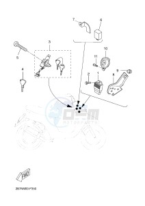 CW50N BW'S NAKED (2B7P 2B7P 2B7P) drawing ELECTRICAL 1