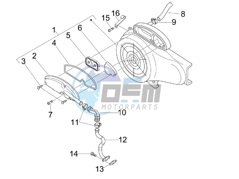 Secondary air box