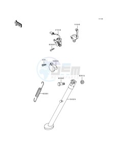 KL 650 B [TENGAI] (B2-B3) [TENGAI] drawing STAND