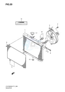 LT-A700X (P17) drawing RADIATOR