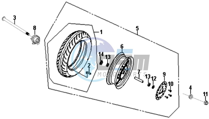 FRONT WHEEL