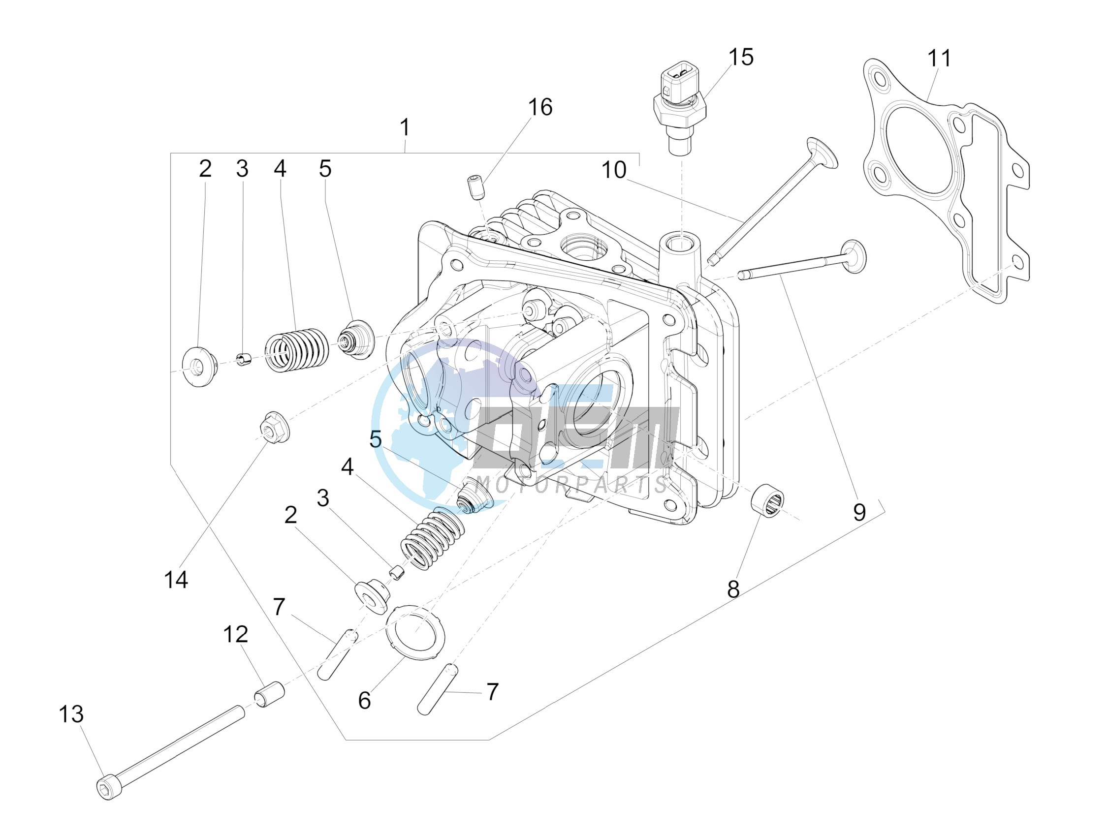 Head unit - Valve