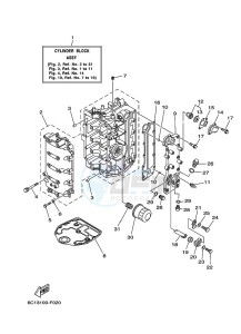 FT50G drawing CYLINDER--CRANKCASE-1