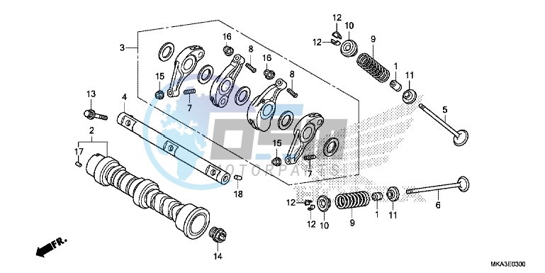 CAMSHAFT/ VALVE