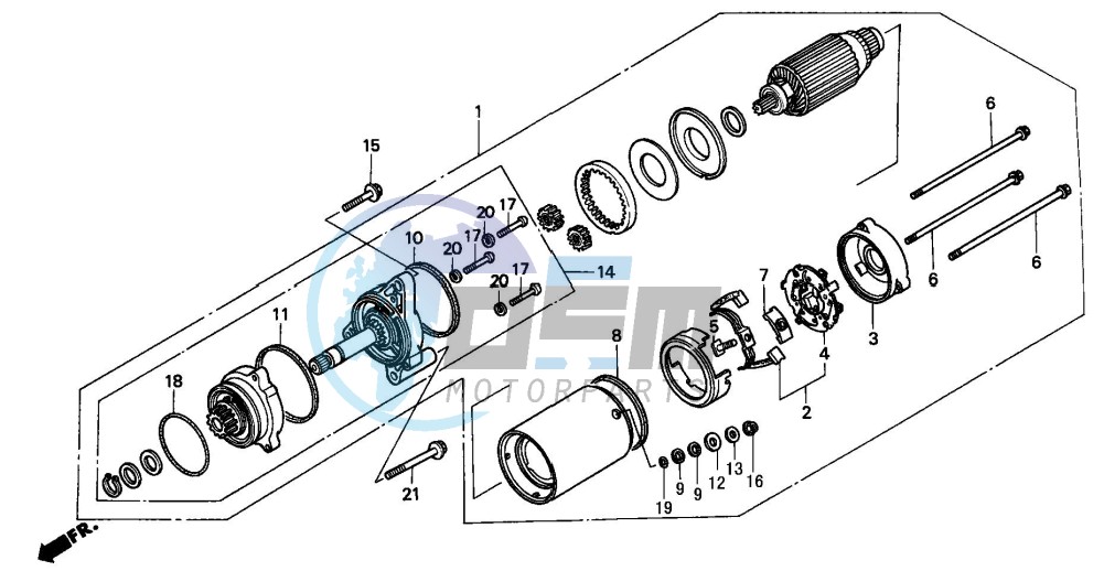 STARTING MOTOR