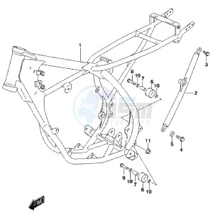 RM85L drawing FRAME