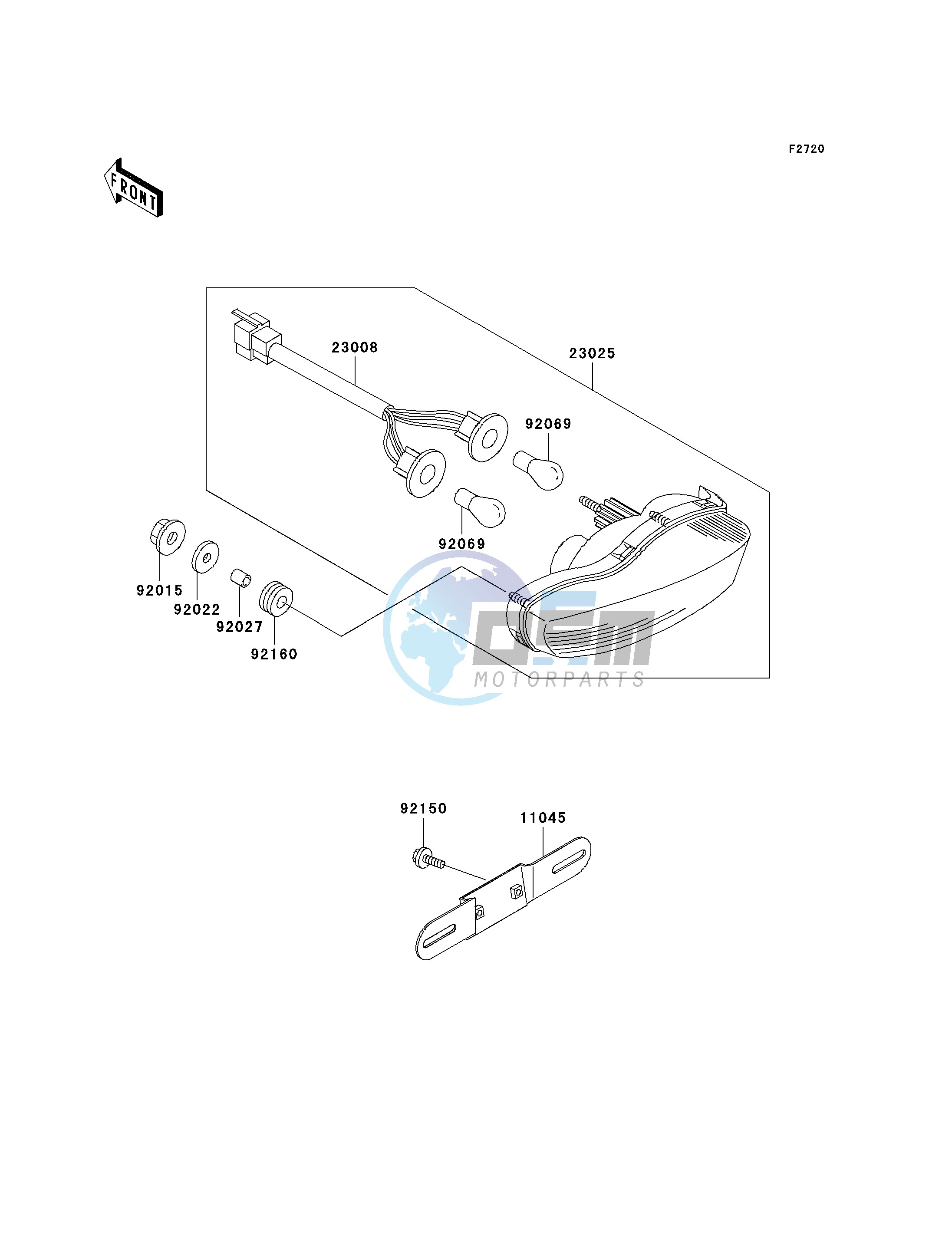 TAILLIGHT-- S- -