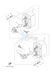 YXC700E VIKING VI EPS (2US5) drawing TAILLIGHT