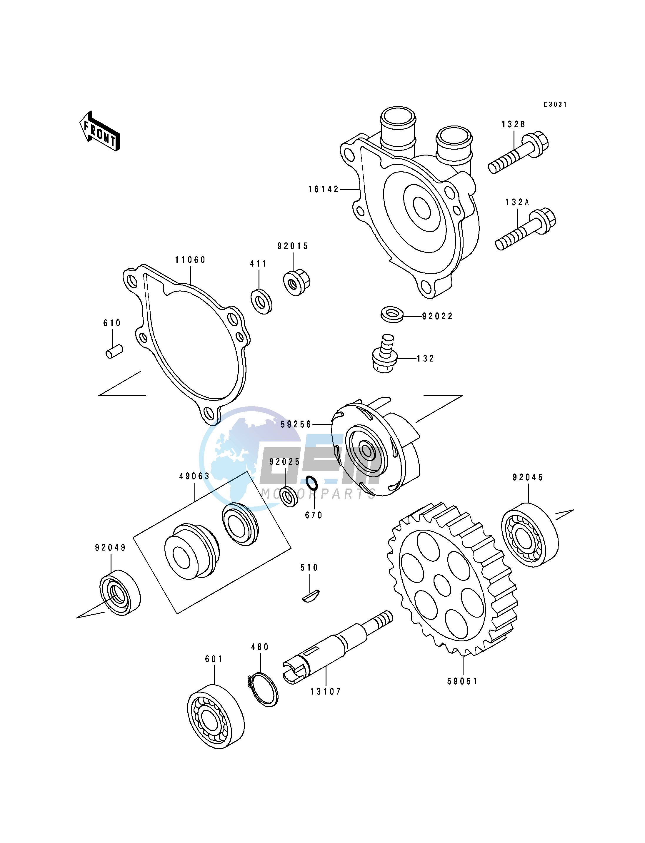 WATER PUMP