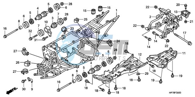 FRAME BODY