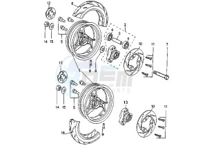 SPEEDFIGHT - 100 cc drawing WHEELS