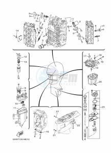 F350AETU drawing MAINTENANCE-PARTS