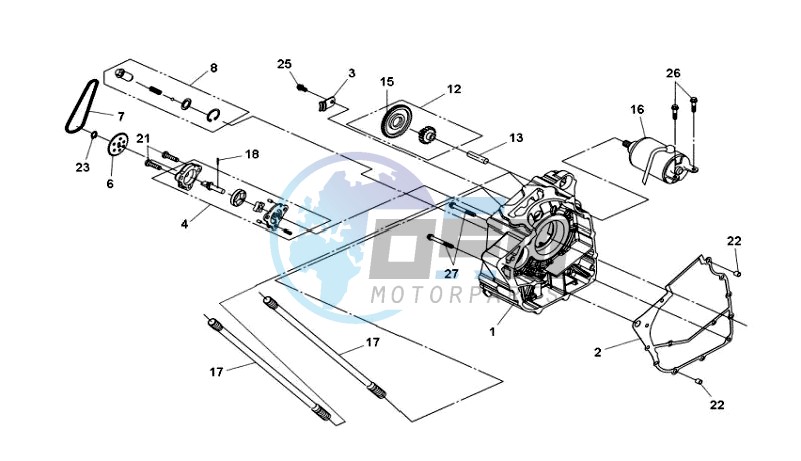 CRANKCASE RIGHT