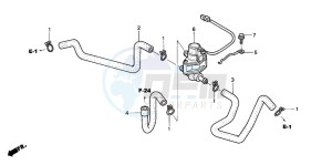 ST1300A drawing AIR INJECTION CONTROL VALVE