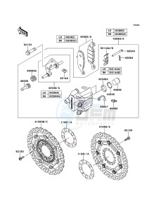 ER-6n ABS ER650DBF XX (EU ME A(FRICA) drawing Front Brake