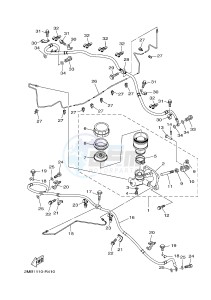 YXE700ES YXE70WPSG WOLVERINE R-SPEC EPS SE (BN52) drawing MASTER CYLINDER