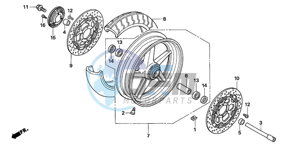 FRONT WHEEL