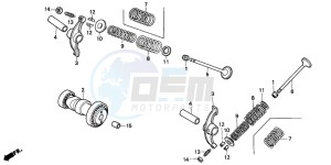 ST70 50 drawing CAMSHAFT/VALVE