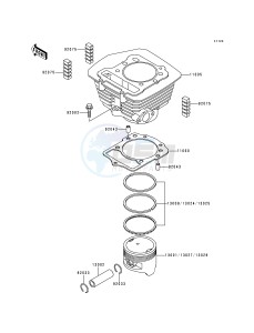 KEF 300 A [LAKOTA 300] (A2-A5) [LAKOTA 300] drawing CYLINDER_PISTON-- S- -