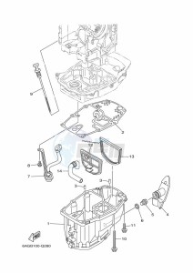 F15CEP drawing VENTILATEUR-DHUILE