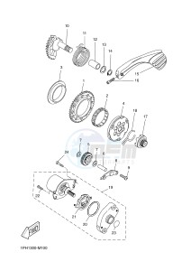 NS50N AEROX NAKED (1PL4) drawing STARTER