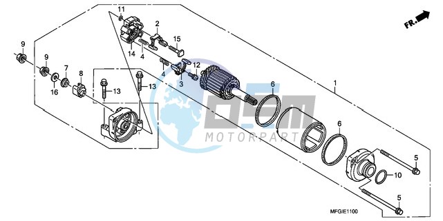 STARTING MOTOR