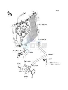 ZZR1400 ABS ZX1400B6F FR GB XX (EU ME A(FRICA) drawing Oil Cooler