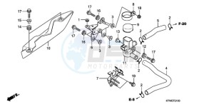 SH300A9 UK - (E / ABS MKH TBX) drawing AIR INJECTION VALVE