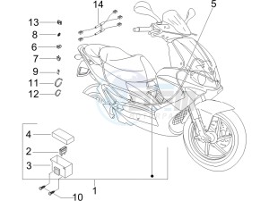 Runner 125 VX 4t Race e3 (UK) UK drawing Main cable harness