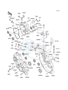 KAF 950 B [MULE 3010 DIESEL 4X4] (B1) [MULE 3010 DIESEL 4X4] drawing GEAR BOX