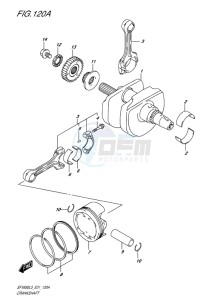 SFV 650 GLADIUS EU drawing CRANKSHAFT