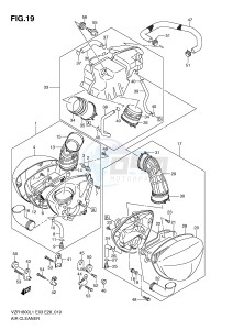 VZR1800 (E3) INTRUDER drawing AIR CLEANER