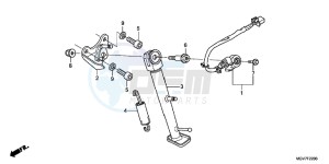 CBR600FAC drawing STAND