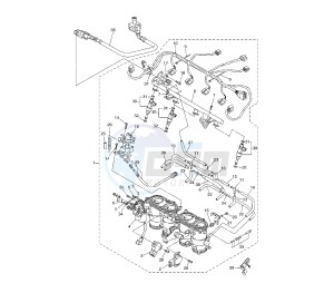 FZ1 1000 drawing INJECTION SYSTEM