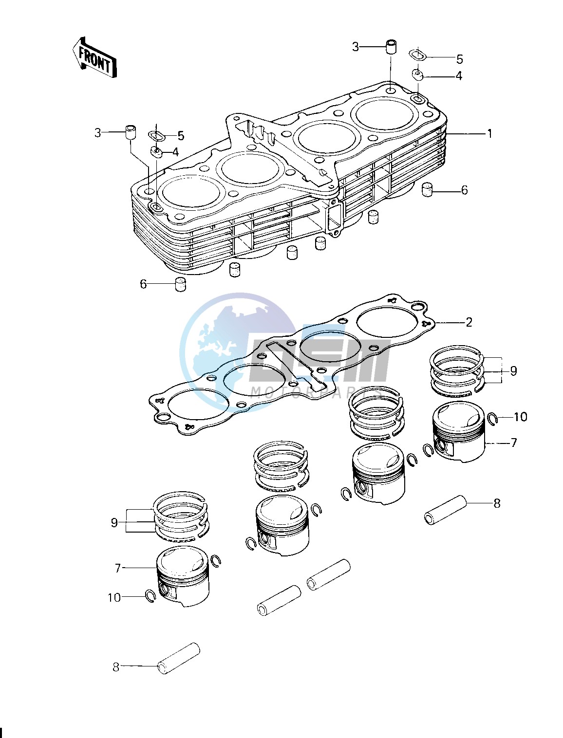 CYLINDER_PISTONS -- 80 H1- -