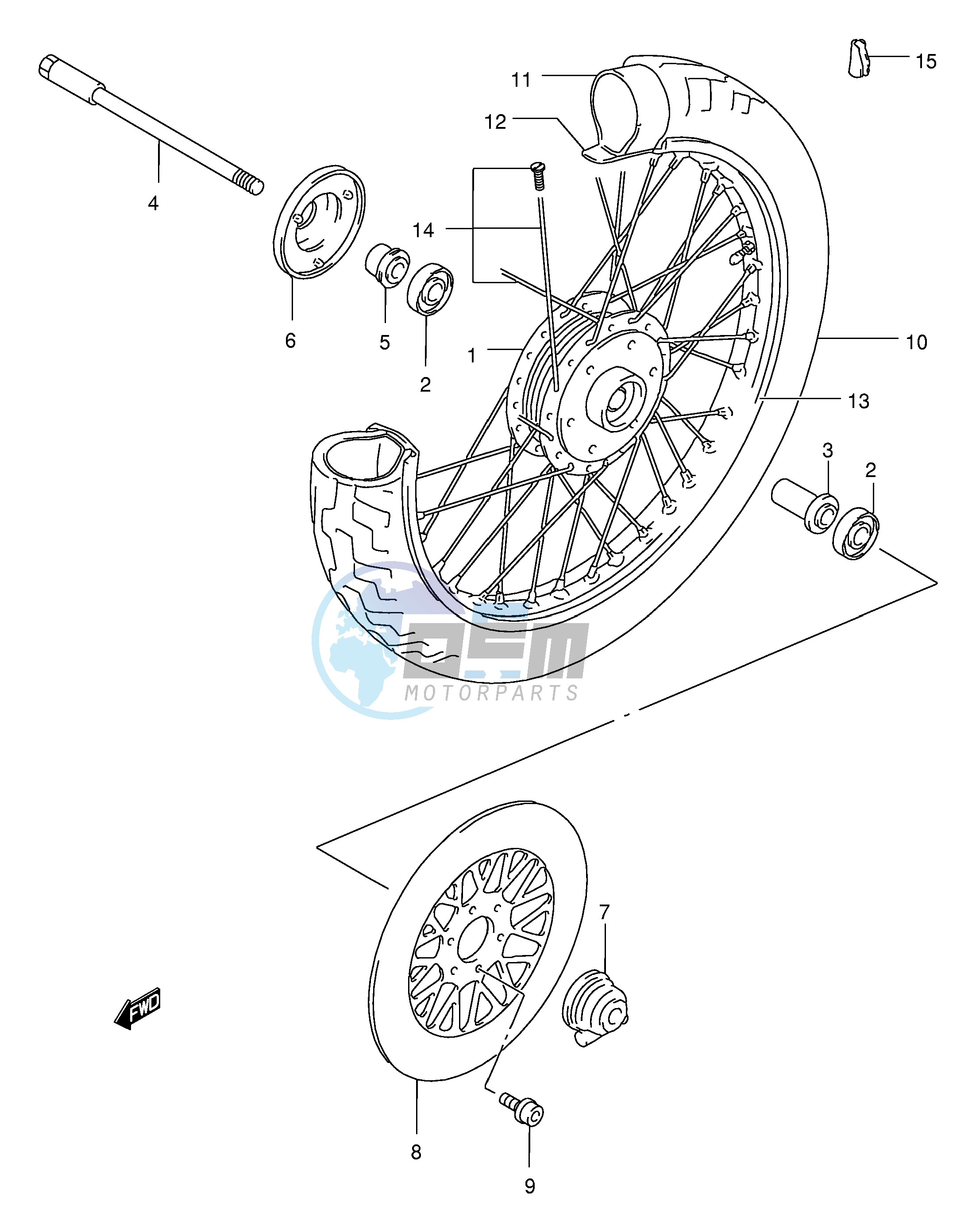 FRONT WHEEL