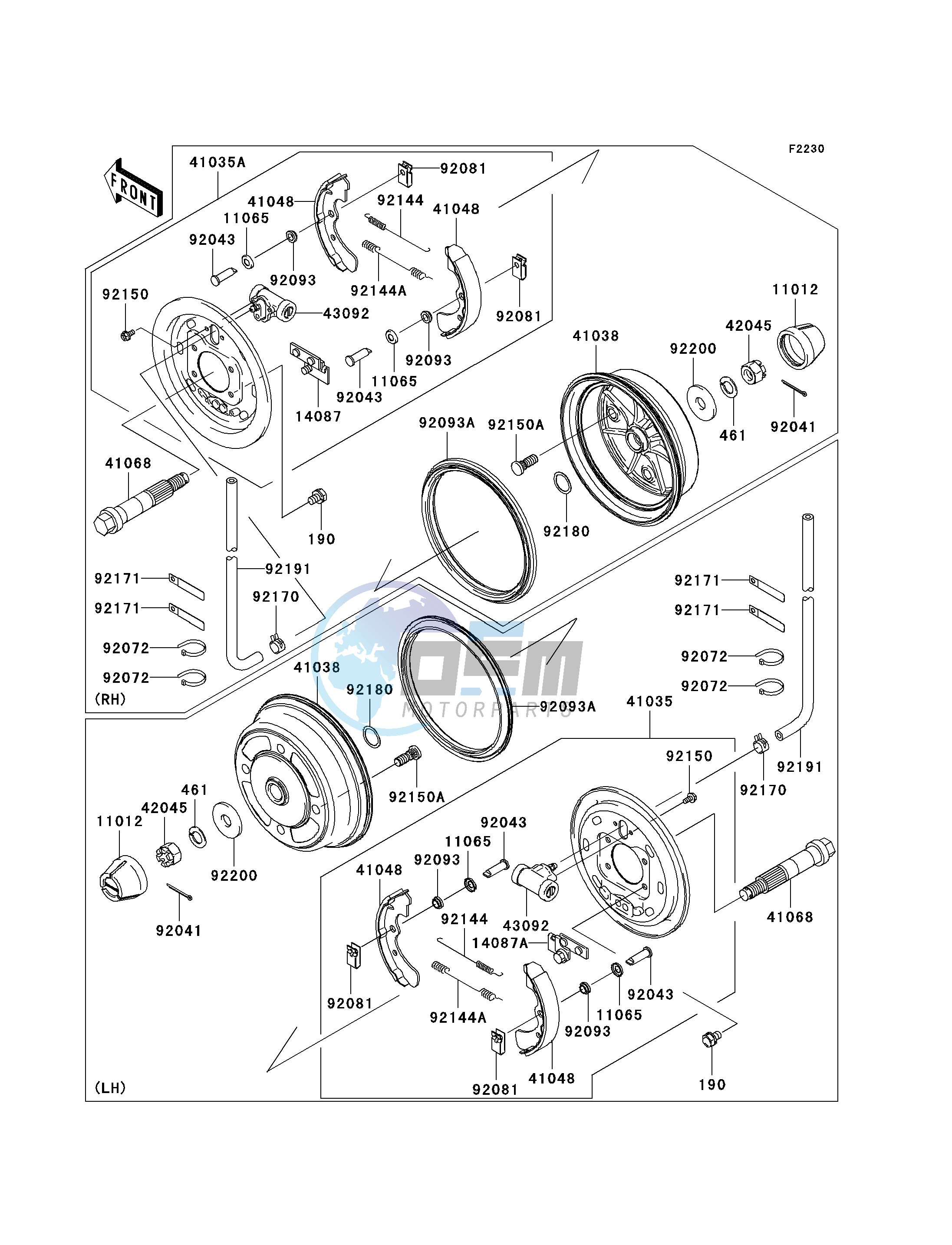 FRONT HUBS_BRAKES