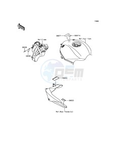 NINJA H2 / NINJA H2 CARBON ZX1000XHF XX (EU ME A(FRICA) drawing Labels