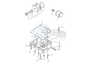 YZF R6 600 drawing OIL CLEANER