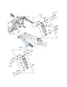 VULCAN 1700 NOMAD ABS VN1700DFF GB XX (EU ME A(FRICA) drawing Suspension/Shock Absorber