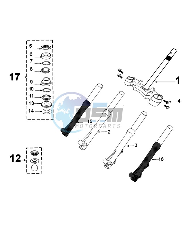 FORKS AND STEERING