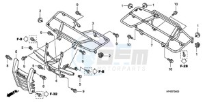 TRX420FMA Europe Direct - (ED / 4WD) drawing CARRIER