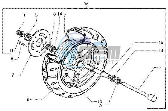 Front wheel