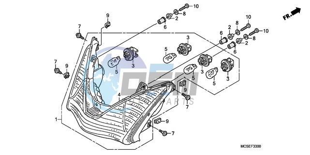 REAR COMBINATION LIGHT