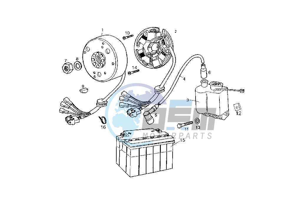 FLYWHEEL MAGNETO