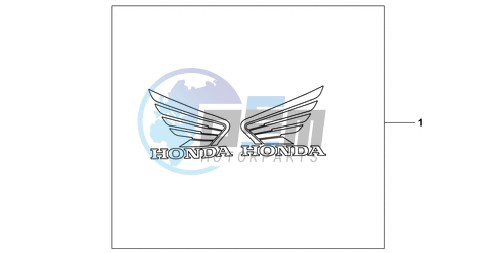 3D LOGO KIT HONDA